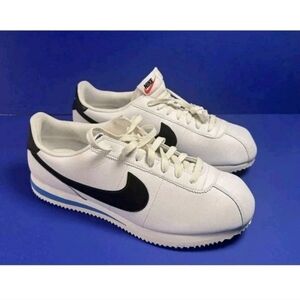 Nike Cortez '23 Shoes White Black Photo Blue DM4044-100 Men's Size 12 US